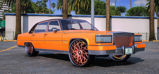 1990 Cadillac Fleetwood 4 Door On Forgiatos | DDC Cars