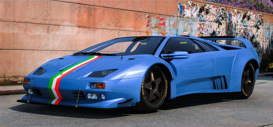 Lamborghini Diablo GTR [120+ Tunings Part + 5 Liveries] | Hashiriya