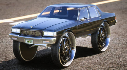 (Debadged) Chevrolet Caprice Classic Donk (Jamaica Edition) | NC Garage