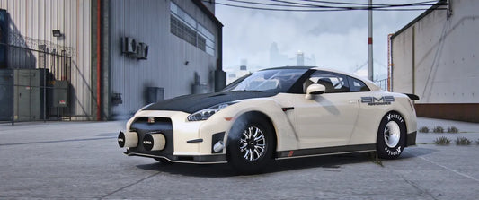 Nissan GTR R35 Drag | Gold Customs