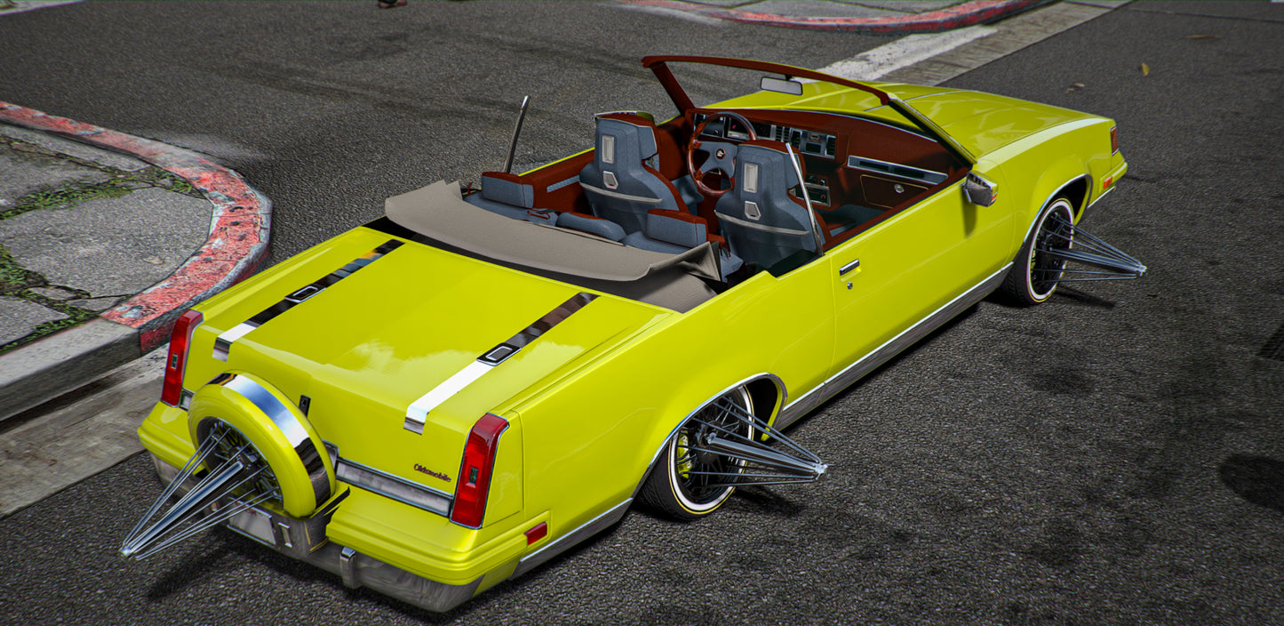Oldsmobile Cutty Vert Slab [Animation Roof] | One Deep