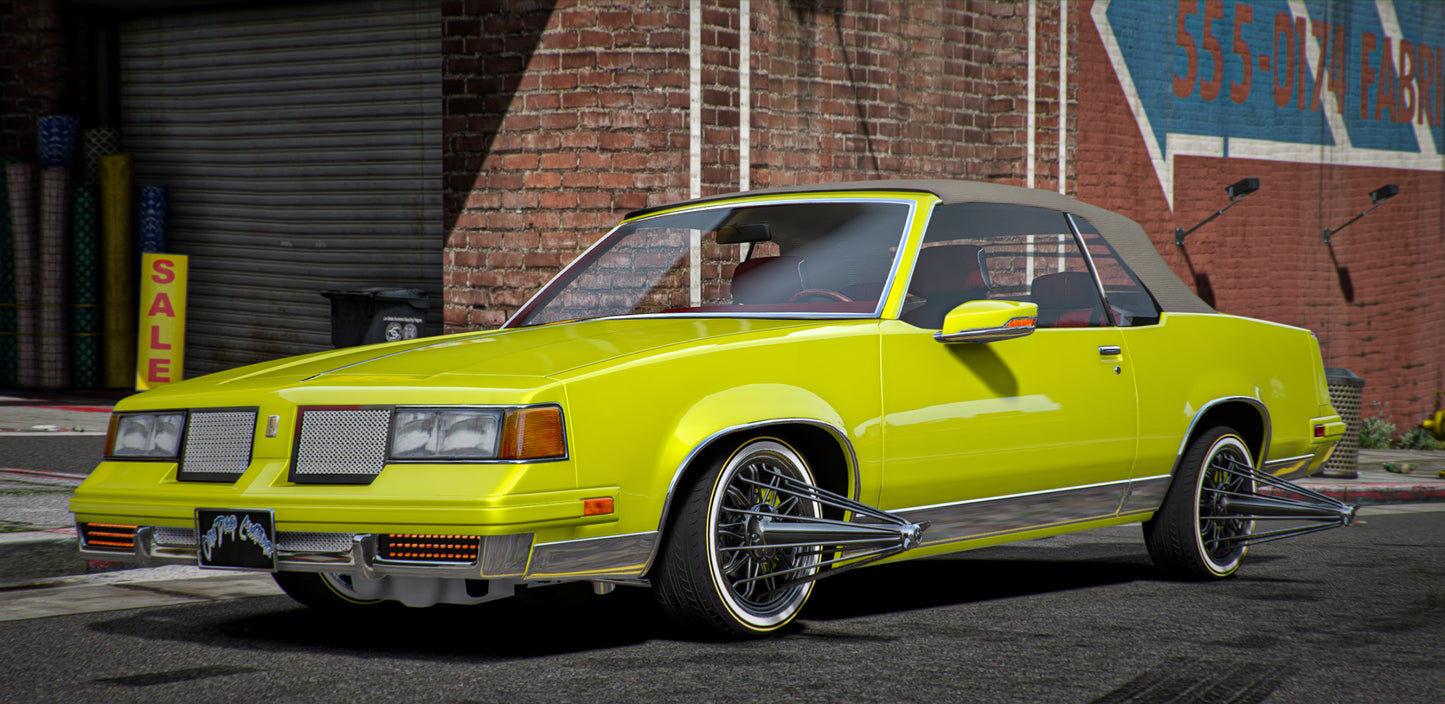 Oldsmobile Cutty Vert Slab [Animation Roof] | One Deep