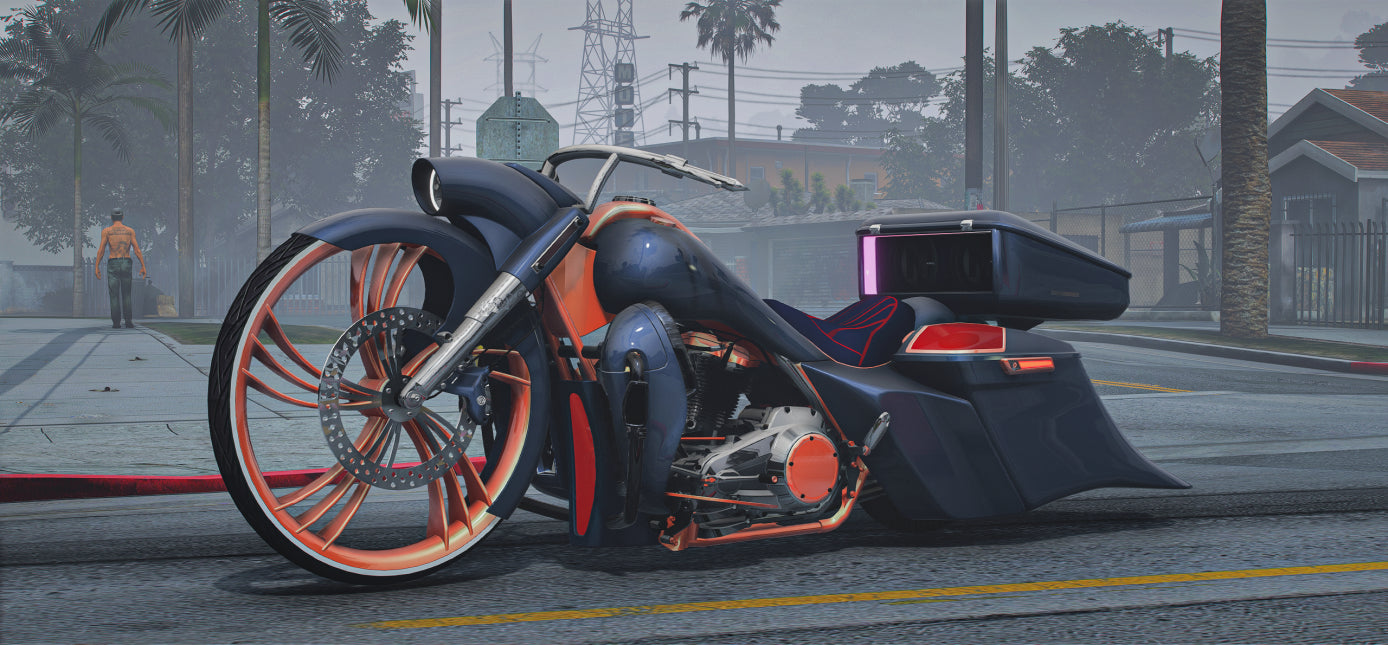 1st Harley Davidson StreetGlider Roadking | Sengei GGS