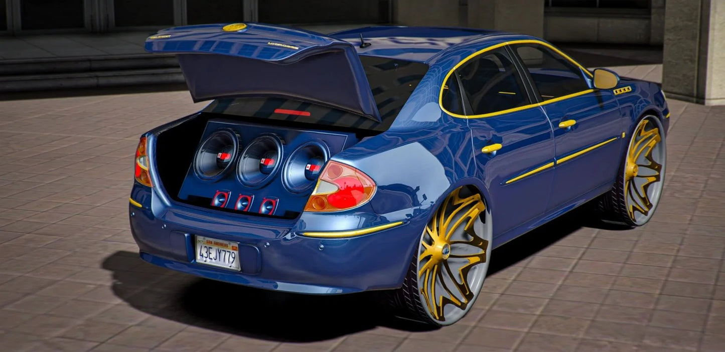 2009 Buick Lacrosse Donk On Floaters | GZ Customs