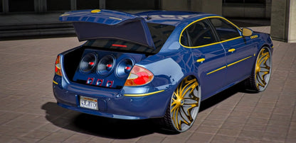 2009 Buick Lacrosse Donk On Floaters | GZ Customs