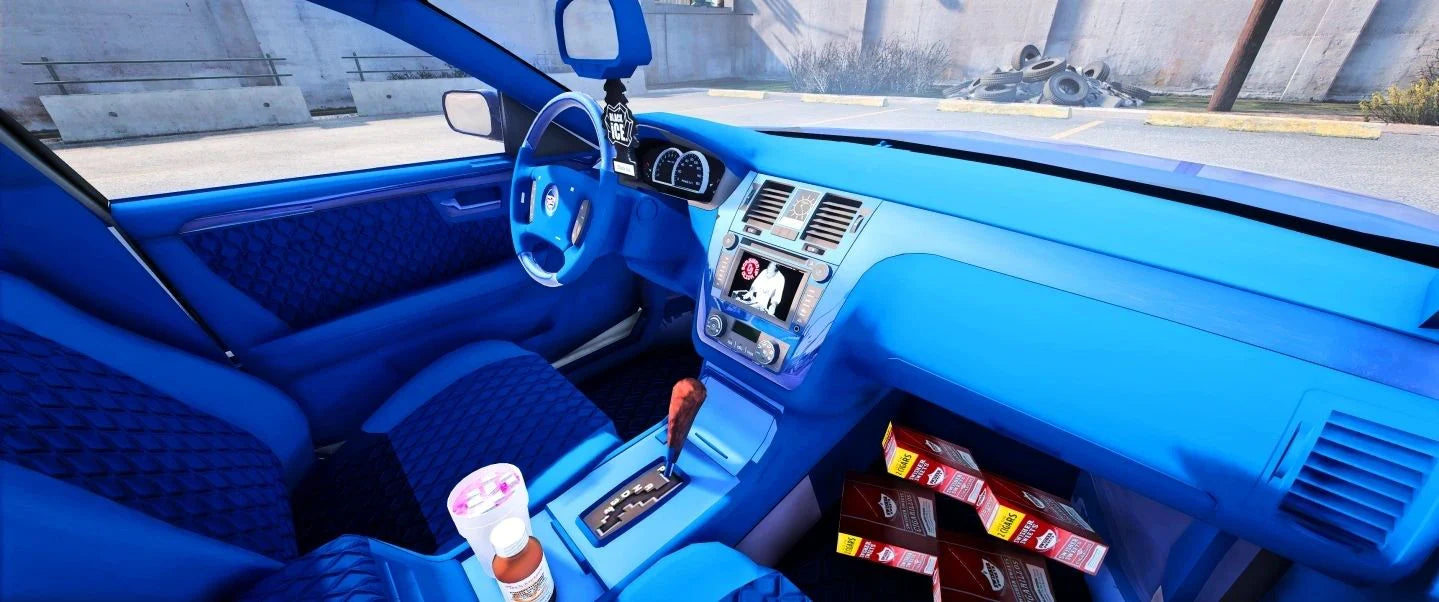 2007 Cadillac DTS Slab On Swangas | Slab Builds