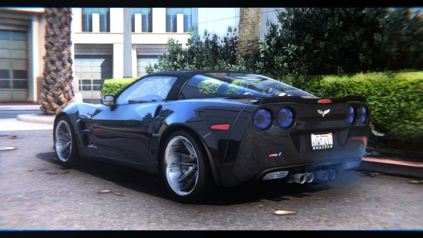 2005 Corvette ZR1 Marble Twin Charged | Playa Custom