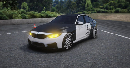 2018 BMW M3 F80 Batman Edition (Animated Windows) | Lord Customs