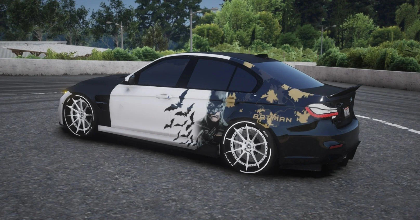 2018 BMW M3 F80 Batman Edition (Animated Windows) | Lord Customs