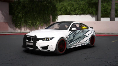 2018 BMW M4 Shirokai Widebody (Animated Windows) (5 Liveries) | Jay Designs