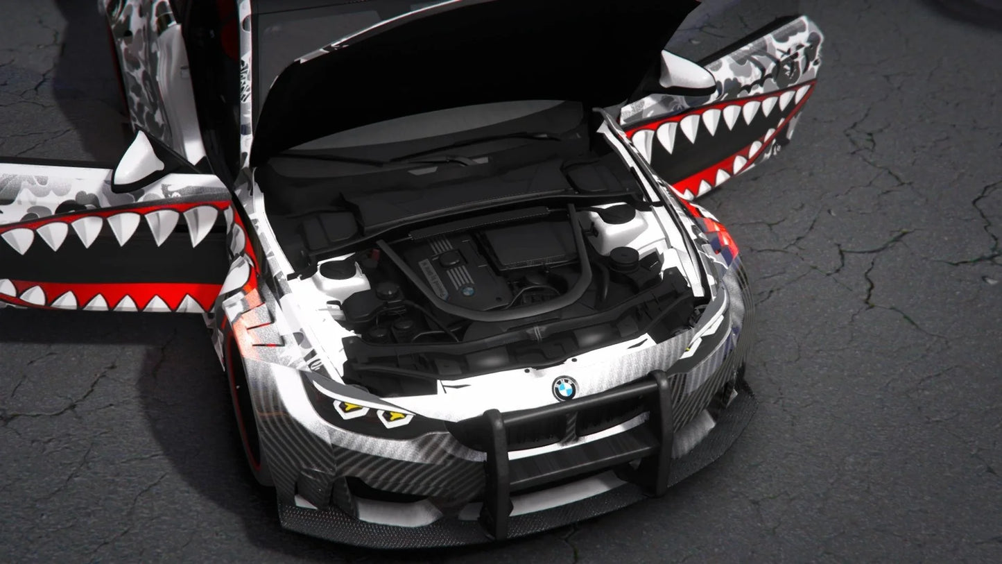 2018 BMW M4 Shirokai Widebody (Animated Windows) (5 Liveries) | Jay Designs
