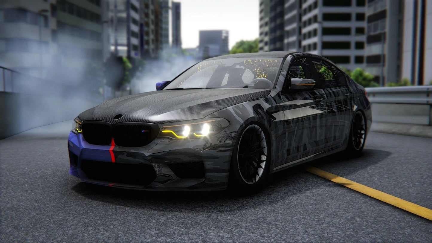 2018 BMW M5 Custom Mixed Color Livery | 3RR0R Customs