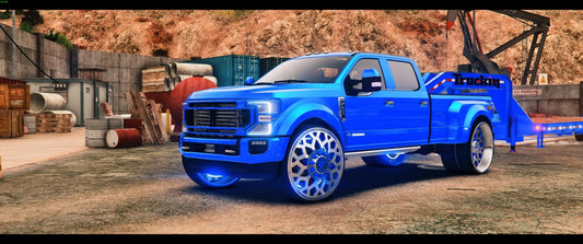 2022 Ford F450 on Corleone Forged 32s Wheels | GG