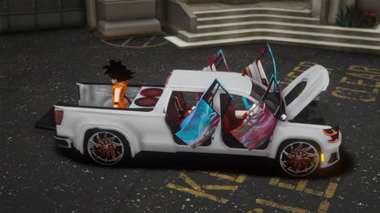 2019 Chevrolet Tahoe Corvette Bonnet and Zl1 Bumper Swapped (Songoku Edition) | BessiR Customs