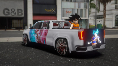 2019 Chevrolet Tahoe Corvette Bonnet and Zl1 Bumper Swapped (Songoku Edition) | BessiR Customs