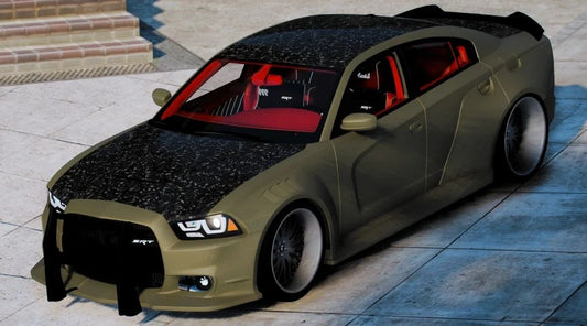 2014 Dodge Charger Hellcat Custom + Extras + Livery + Animated Turbos/Windows | UGC