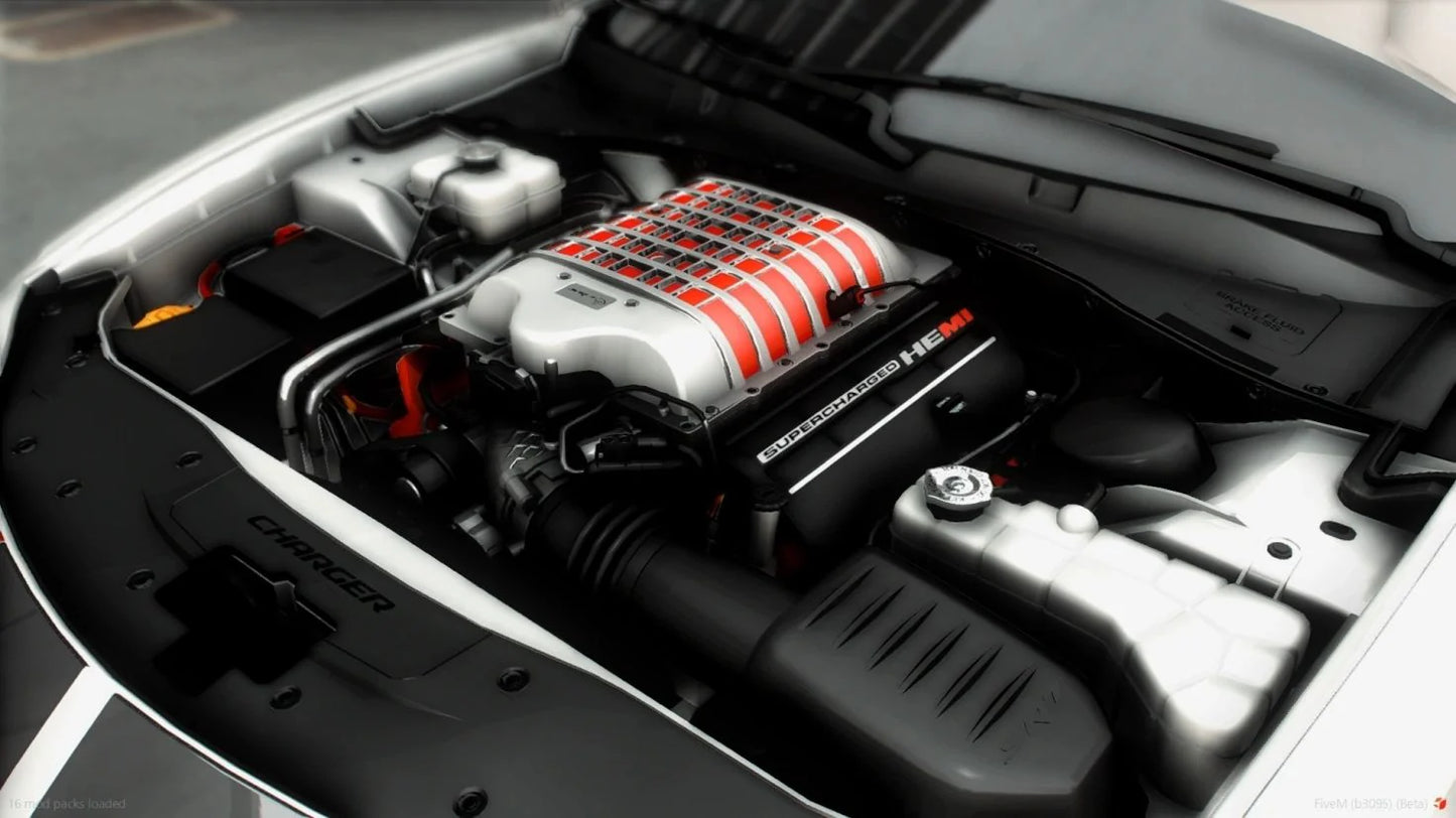 2016 Dodge Charger Hellcat Slimbody Carnage Edition | 4K Customs