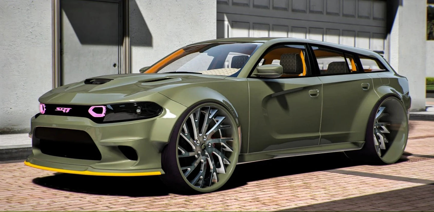 2018 Dodge Charger SRT Magnum Hellcat Forgiatos | DDC Cars
