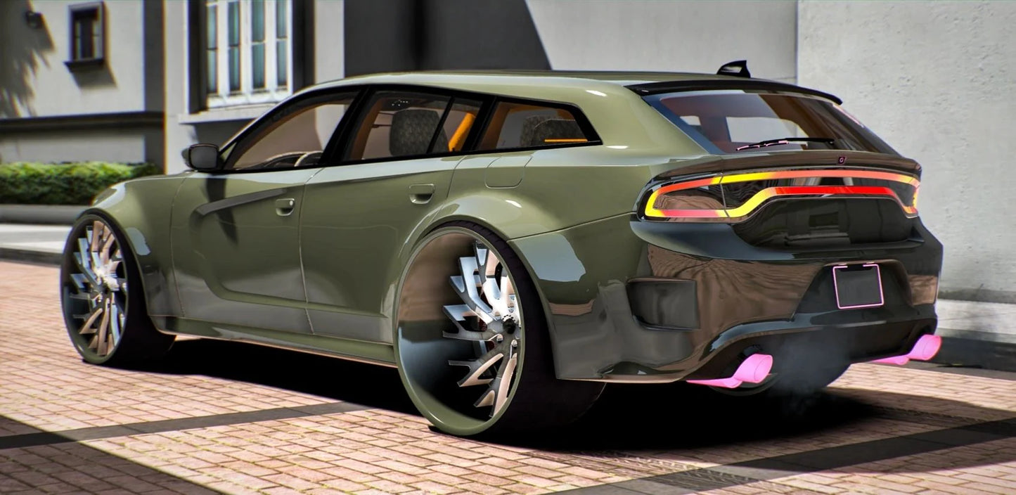 2018 Dodge Charger SRT Magnum Hellcat Forgiatos | DDC Cars