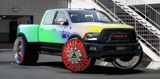 2010 Dodge Ram On Forgiato | PrFero