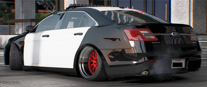 2018 Ford Slammed Police Interceptor Sedan | THCK Customs