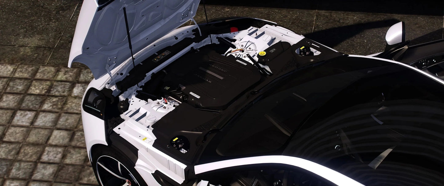 2015 JAGUAR F-TYPE R (Animation Window and Wing) | Asyr0n