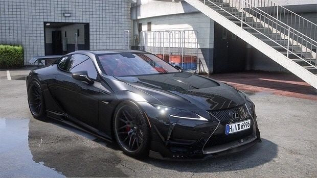 2018 Lexus LC 500 By WALD | Harvinoiid