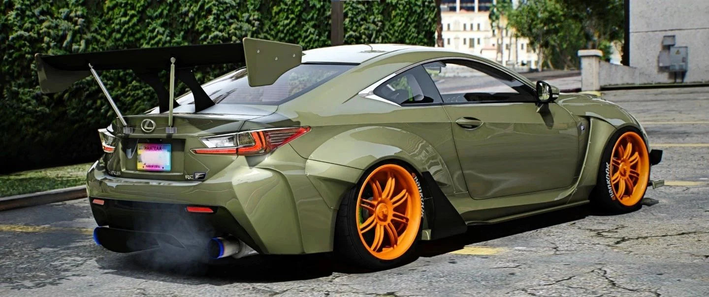 2016 Lexus RC-F Drift | JAVCUSTOM