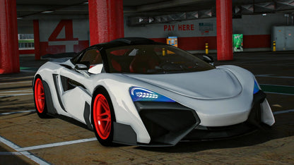 2016 McLaren 570s Spider Fab Design Widebody | Nukem Customs