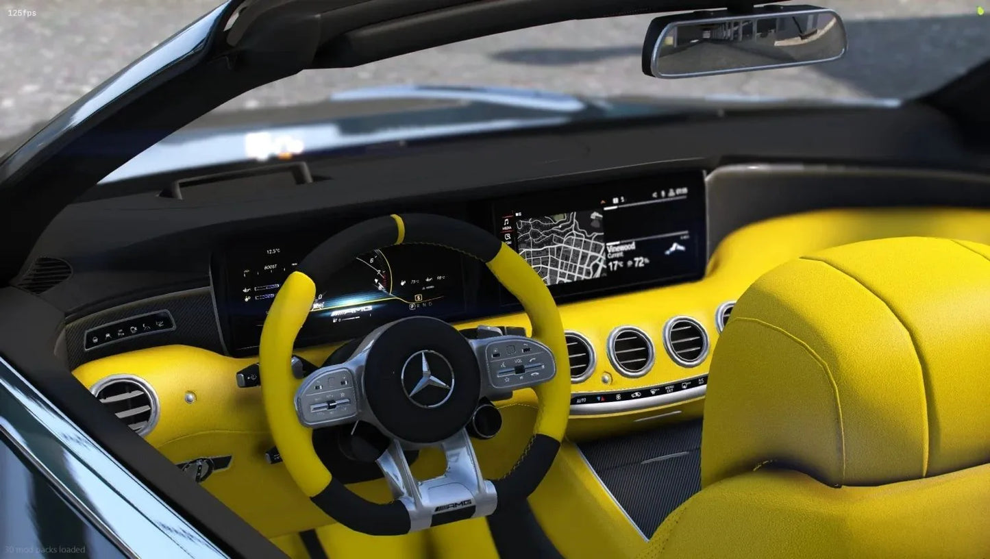 2019 Mercedes-Brabus S63 Cabriolet B900 V12 (Animated Roof) | Bleed