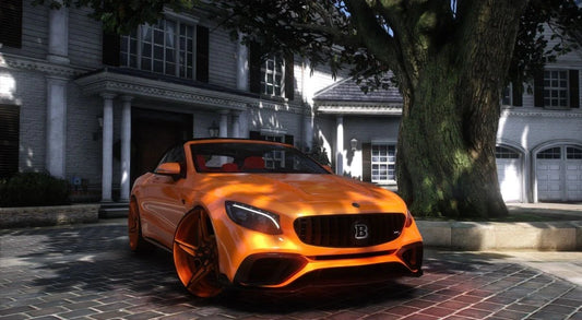 2019 Mercedes-Brabus S900 V12 Convertible on 28s Forgiatos | Nukem Customs