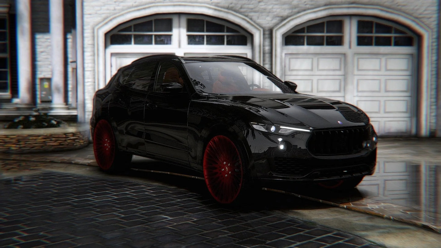2019 Maserati Levante S Blacked On Forgiatos | Bleed