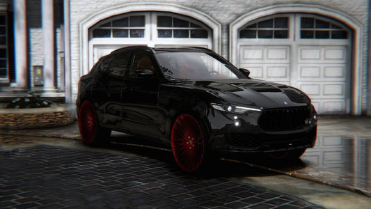 2019 Maserati Levante S Blacked On Forgiatos | Bleed