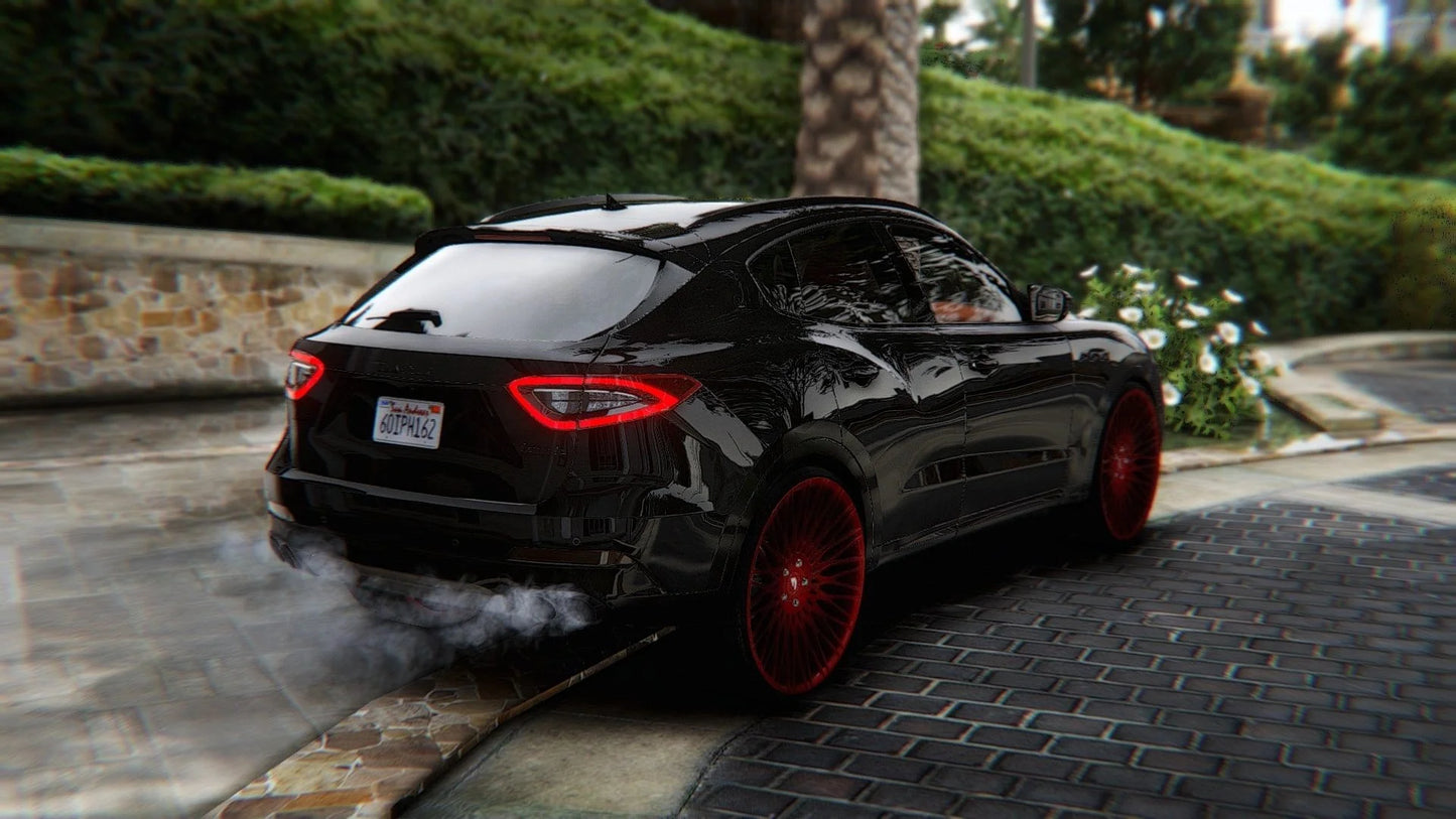 2019 Maserati Levante S Blacked On Forgiatos | Bleed