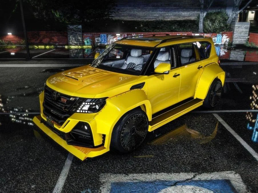 2018 Nissan Patrol Nismo Limgene Widebody | Hamada Drift