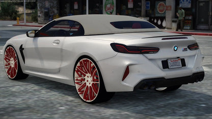 2020 BMW M8 Cabriolet on 26s Forgis (Convertible) | Nukem Customs