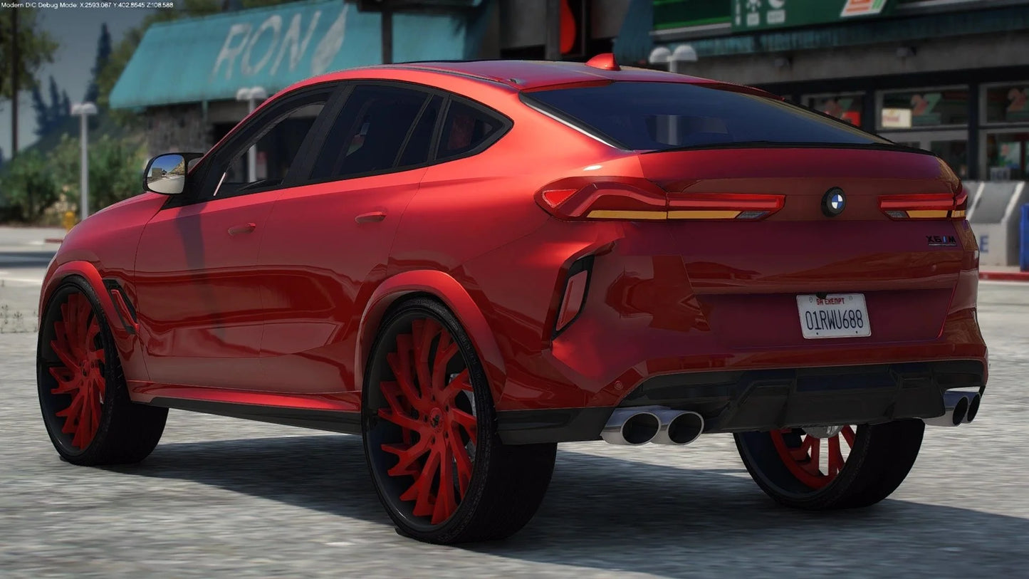 2021 BMW X6M Competition on Forgi Sincro | Bleed