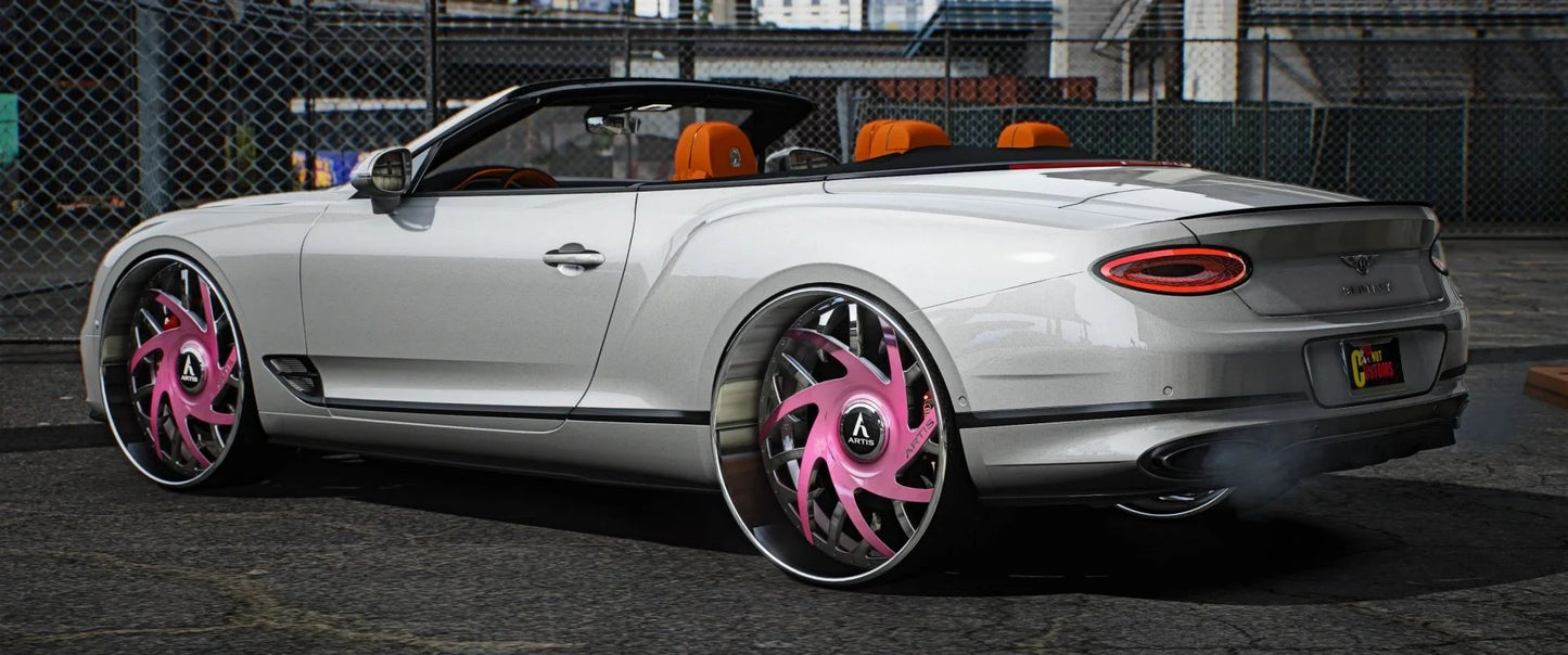 2020 Bentley Continental GTC Artis Wheels | PNUT Customs