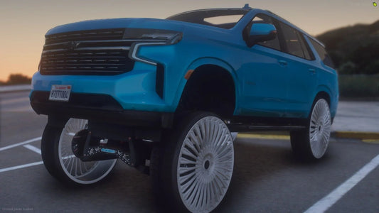 2021 Chevy Tahoe Tooted on 30" Forgis | Nukem Customs