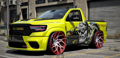 2022 Custom 1500HP 2 Door Dodge Ram TRX on Corleone Forged Rims | Mopar Mak