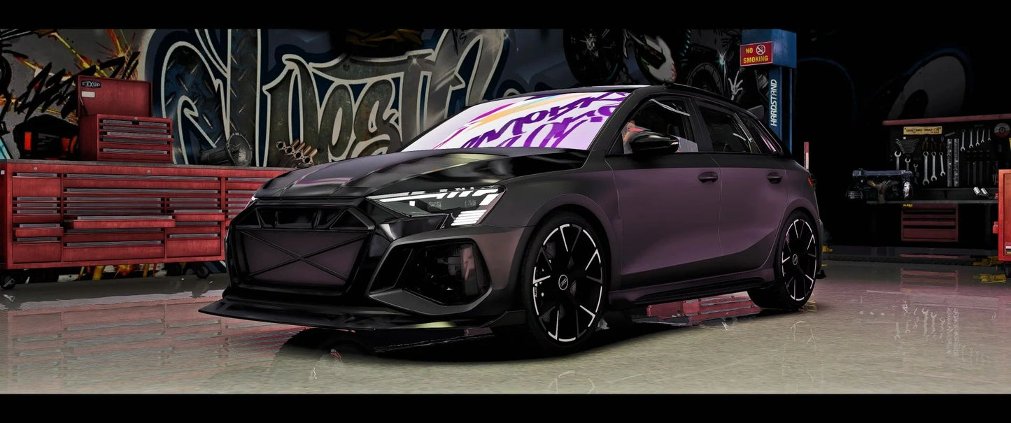 2022 Audi RS3 2022 UK (Animated Sunroof + 30 Tuning Parts) | PrestigeCars