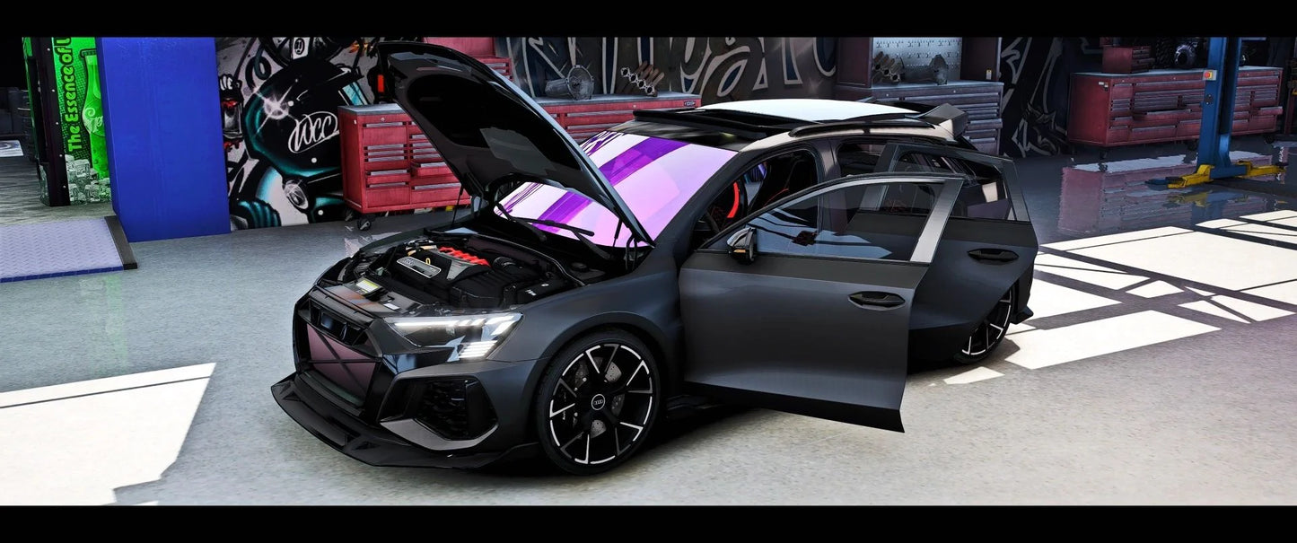 2022 Audi RS3 2022 UK (Animated Sunroof + 30 Tuning Parts) | PrestigeCars