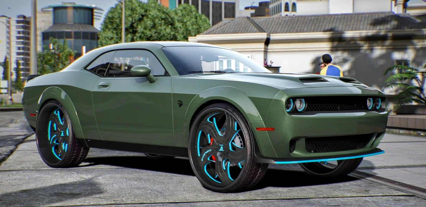 2022 Dodge Challenger Redeye on Corleone Scopos | Flexx Gordon