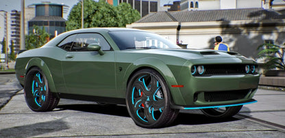 2022 Dodge Challenger Redeye on Corleone Scopos | Flexx Gordon