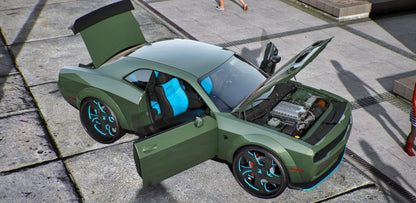 2022 Dodge Challenger Redeye on Corleone Scopos | Flexx Gordon