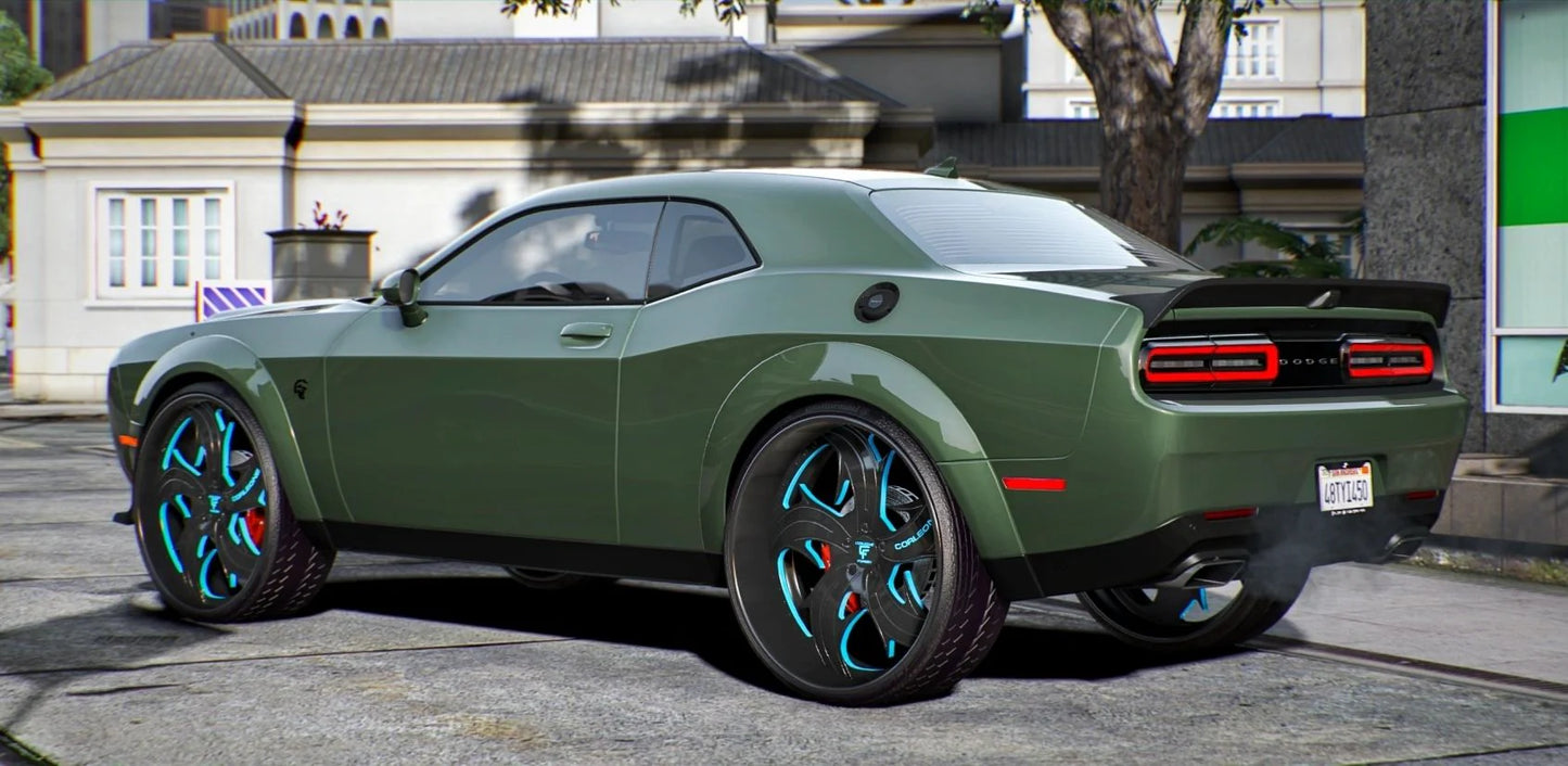 2022 Dodge Challenger Redeye on Corleone Scopos | Flexx Gordon