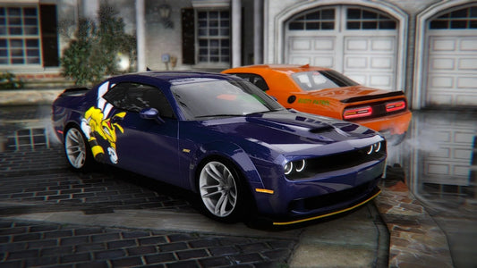 2020 Dodge Challenger Scatpack Widebody (Multiple Livery's And Animated Windows) | Playa Customs