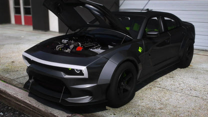 2020 Dodge Charger Face Swap Hellephant | Mykes Customs