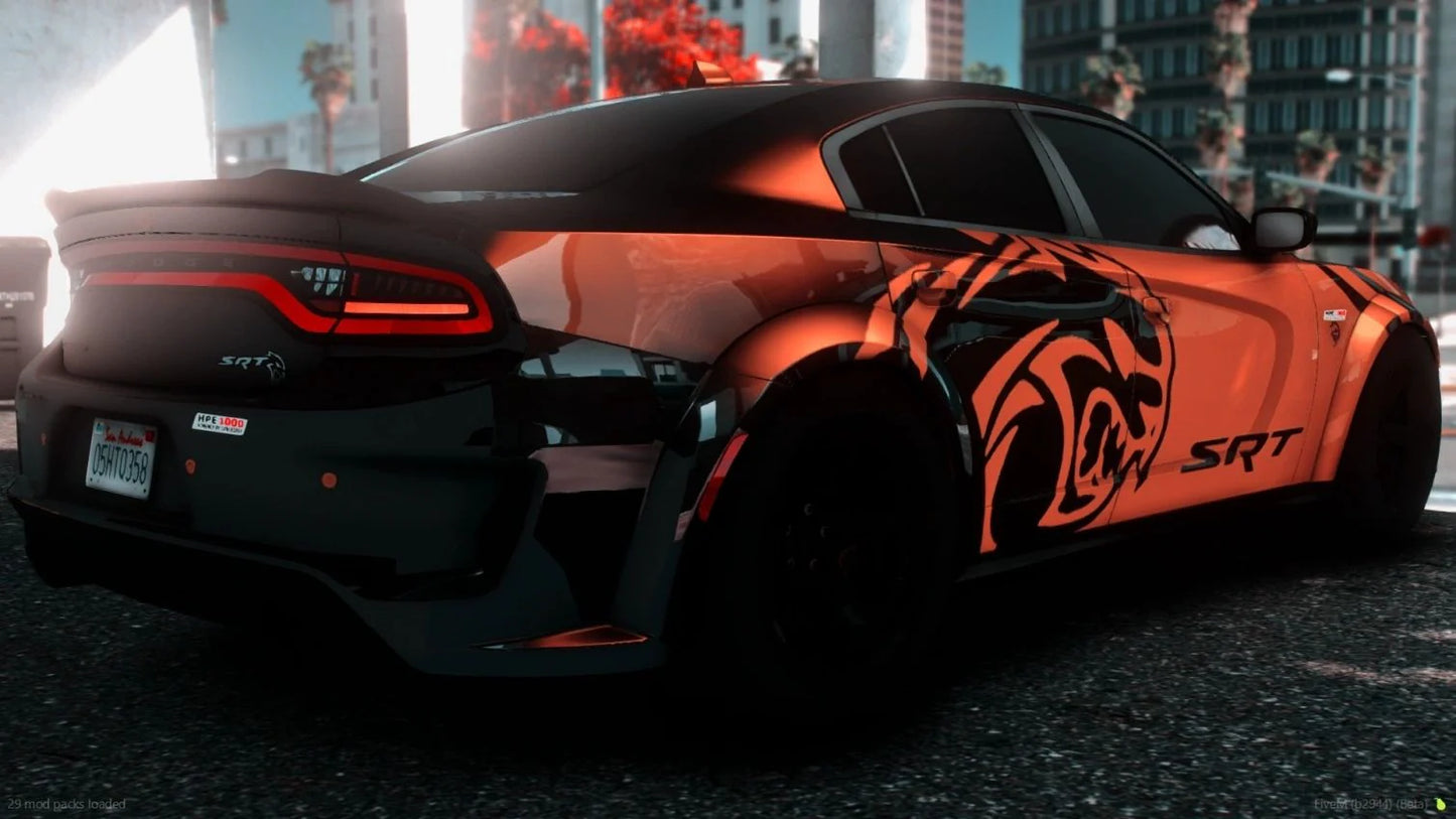 2023 Dodge Charger Hellcat Redeye Super Stock 1000HP Hennessey Performance Edition (Animated Sunroof) | 4K Customs