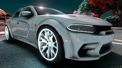 2021 Dodge Charger Hellcat Redeye Whiteout (Animated Windows) | 4K Customs